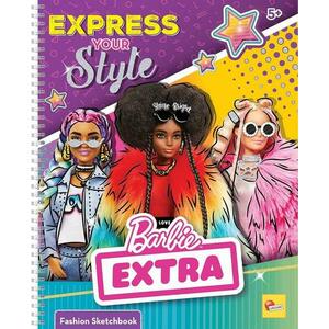 Carte de colorat cu activitati Lisciani Barbie Stilul tau imagine