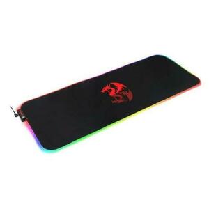 Mousepad gaming Redragon Neptune X, iluminare RGB (Negru) imagine