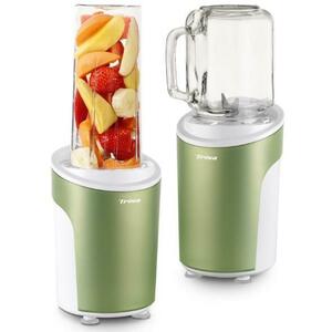 Blender Trisa Power Smoothie 6930.24, Cutit cu 4 lame, 21.000 rpm (Verde) imagine