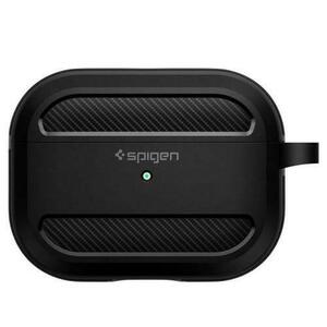 Carcasa Spigen Rugged Armor Apple AirPods Pro Matte Black imagine