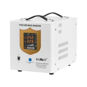 UPS centrale Sinus PUR 2600VA/1800W 24V Kemot alb imagine