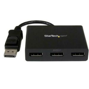 Adaptor video StarTech MSTDP123DP, DisplayPort 1.2, 4K (Negru) imagine