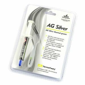 Pasta Termoconductoare Termopasty AG Silver, 3g ART.AGT-107 imagine