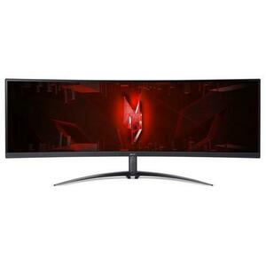 Monitor Gaming VA LED Acer Nitro 44.5inch XZ452CUVbemiiphuzx, UWQHD (5120 x 1440), HDMI, DisplayPort, Boxe, Ecran curbat, 165 Hz, 4 ms (Negru) imagine