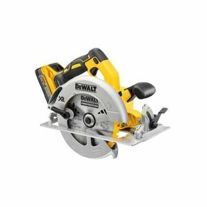 Fierastrau circular fara perii DeWALT DCS570H2T-QW, 18V, Panza 184x16mm, Taiere max 67 mm + 2 Acumulatori 18V POWERSTACK 5 Ah si Incarcator + Cutie depozitare imagine