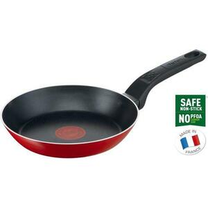 Tigaie Tefal Easy Clean B5720253​, 20 cm, Aluminiu, Material antiaderent, Indicator de temperatura imagine