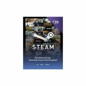 Valve STEAM WALLET 20 EURO (CD KEY) imagine