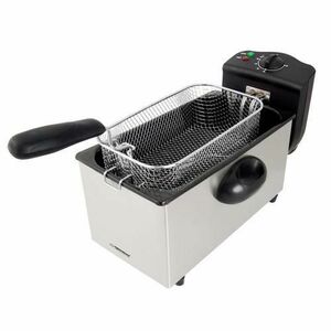 Friteuza cu ulei Esperanza EKG010 Deep Fryer, 2000 W, 3 l (Argintiu) imagine