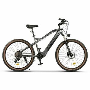 Bicicleta Electrica MTB Hidraulica Carpat C275H7E 27.5inch, Schimbator spate L-TWOO 11 viteze, Roti 27.5 Inch, Motor 250W, Autonomie Max 60 Km, Baterie integrata in cadru Litiu-Ion 36V 10.4Ah, Gri/Negru imagine