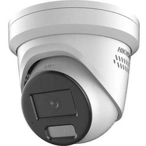 Camera supraveghere IP Dome Hikvision AcuSense DarkFighter DS-2CD2326G2-IU28C, 2 MP, IR 30 m, 2.8 mm, microfon, slot card, PoE imagine