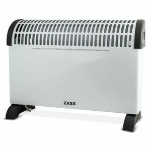 Convector electric Zass ZKH 08, 2000 W, 3 trepte putere, Termostat reglabil, Protectie la supraincalzire imagine