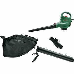 Suflanta si aspirator cu tocator pentru frunze Bosch Universal GardenTidy 2300, putere 2300 W, viteza variabila, 285 km/h viteza maxima, 160 l/s debit, sac colecor 45 l, raport maruntire 12: 1 imagine