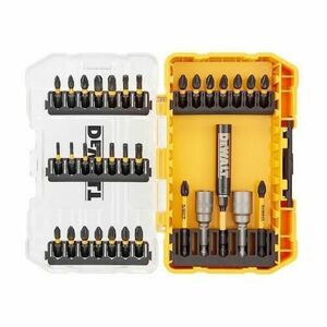 Set insurubare 33 de accesorii Dewalt FLEXTORQ DT70742T-QZ, biti, adaptor biti imagine