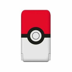 Acumulator extern OTL Pokeball, 5000 mAh, USB-C, Incarcare wireless (Alb/Rosu) imagine