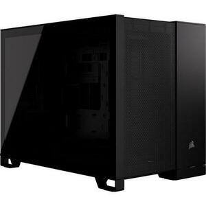 Carcasa Corsair 2500D Airflow, Middle Tower, Tempered Glass, Fara sursa, ATX (Negru) imagine