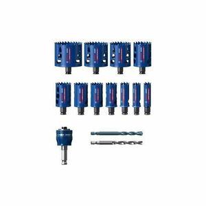 Set 14 Carote Bosch ToughMaterial Expert, 22-68mm imagine