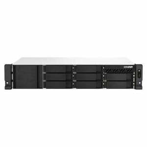 Network Attached Storage Qnap TS-864eU-RP-8G, 8 Bay, 2U, Procesor Intel Celeron N5095, 2.9 GHz, RAM 8 GB DDR4, Surse 2x 300 W imagine