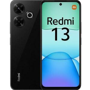 Telefon Mobil Xiaomi Redmi 13, Procesor Mediatek Helio G91 Ultra, IPS LCD Capacitive touchscreen 6.79inch, 8GB RAM, 256GB Flash, Camera Duala 108+2MP, Wi-Fi, 4G, Dual Sim, Android (Negru) imagine