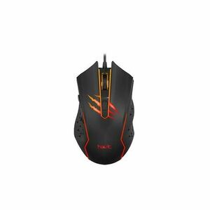 Mouse Gaming Havit GAMENOTE MS1027, iluminare LED, USB, 3600 dpi (Negru) imagine