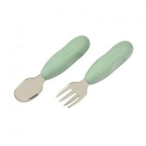 Set tacamuri inox Beaba Sage Green imagine