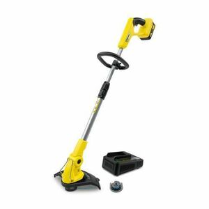 Trimmer electric pentru iarba/gazon Karcher LTR 18-30 Battery, 18 V, Diametru taiere 30 cm, 7800 rpm + 1x Acumulator 18 V 2.5 Ah si Incarcator (Negru/Galben) imagine