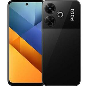 Telefon Mobil Poco M6 4G, Procesor Mediatek Helio G91 Ultra, IPS LCD Capacitive touchscreen 6.79inch, 6GB RAM, 128GB Flash, Camera Duala 108 + 2 MP, 4G, Wi-Fi, Dual SIM, Android (Negru) imagine