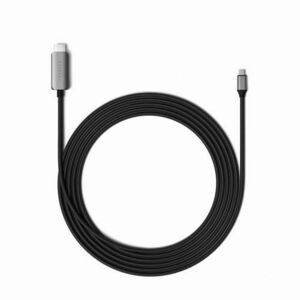 Cablu Satechi ST-YH8KCM, USB-C - HDMI 2.1, 4K/60Hz, 8K/60Hz, Gri imagine