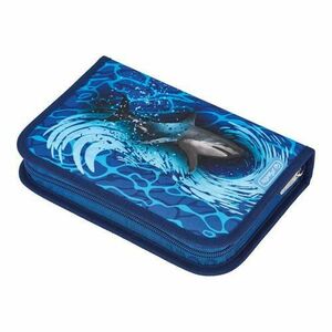 Penar echipat Herlitz motiv blue shark, 31 piese, 2 clape, 20.3 x 3.5 x 14 cm imagine