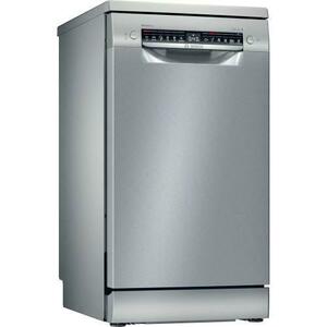 Masina de spalat vase Bosch SPS4EMI28E, 10 seturi, 6 programe, Clasa D, Home Connect, EfficientDry, Sertar Vario, Sistem Rackmatic triplu, Silence Plus, 45 cm, Inox antiamprenta imagine