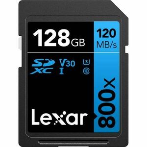 Card de memorie Lexar High-Performance 800x, 128GB, SDXC, UHS-I U3, V30 imagine