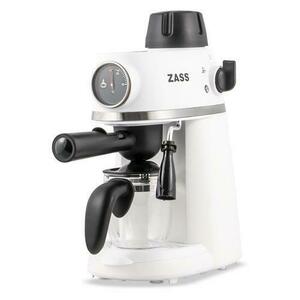 Espressor manual Zass ZEM 07, 800 W, 3.5bari, 240ml, Indicator temperatura apa (Alb) imagine