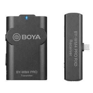 Lavaliera Wireless Boya BY-WM4 Pro-K3 (TX+RX) pentru sistem iOS imagine