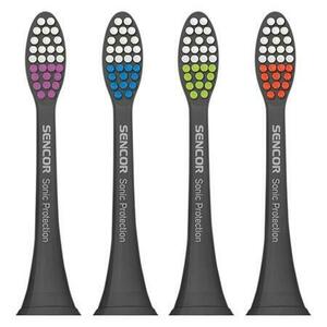 Set 4 rezerve periuta de dinti Sencor Sonic Protect (Negru) imagine