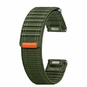 Curea smartwatch Samsung Fabric Band ET-SVL31LKEGEU pentru Samsung Galaxy Watch 7, M/L (Verde) imagine