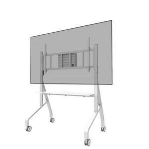 Suport monitor mobil Neomounts FL50-575WH1, 125 kg, 65-110inch (Alb) imagine