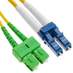 Patchcord FO SC/APC-LC/PC Emtex, SM OS2 9/125, manta LSZH 3.0mm, duplex, 3m imagine