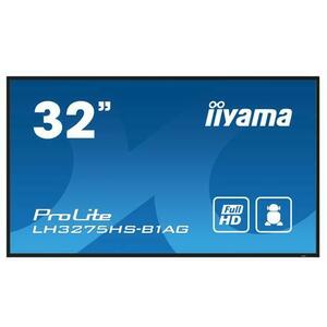 Ecran Profesional IPS LED Iiyama ProLite 31.5inch LH3275HS-B1AG, Full HD (1920 x 1080), HDMI, DisplayPort, Boxe (Negru) imagine