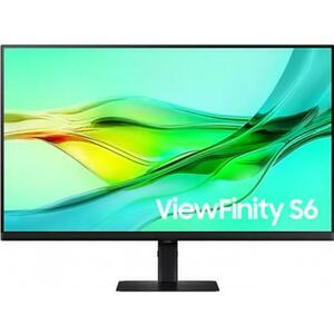 Monitor IPS LED Samsung 24inch LS24D600UAUXEN, QHD (2560 x 1440), HDMI, DisplayPort, Pivot, 100 Hz, 5 ms (Negru) imagine