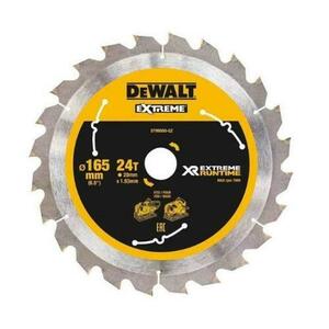 Panza fierastrau circular DeWalt DT99560-QZ, 165 x 20 mm, 24 dinti (Argintiu) imagine