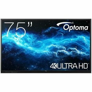 Tabla interactiva Optoma Seria 3 gen.2 3752RK, 75inch, UHD (3840x2160), 400 nits, 6ms, Android 11, 4GB RAM, 32GB Intern (Negru) imagine