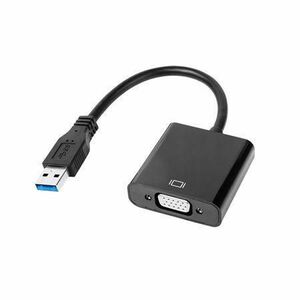 Adaptor multimedia Quer KOM0984, USB 3.0 - VGA imagine