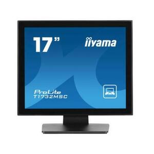 Monitor TN LED iiyama ProLite 17inch T1732MSC-B1S, 1280 x 1024, VGA, HDMI, DisplayPort, Boxe, Touchscreen (Negru) imagine