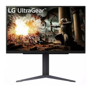 Monitor Gaming IPS LED LG 27inch 27GS75Q-B, QHD (2560 x 1440), HDMI, DisplayPort, Pivot, 180 Hz, 1 ms (Negru) imagine