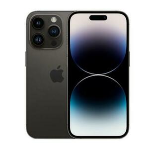 Telefon Mobil Apple iPhone 14 Pro, LTPO Super Retina XDR OLED 6.1inch, 512GB Flash, Camera Quad 48 + 12 + 12 MP + TOF 3D LiDAR, Wi-Fi, 5G, iOS (Negru) imagine