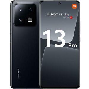 Telefon Mobil Xiaomi 13 Pro, Procesor Octa-Core Qualcomm SM8550-AB Snapdragon 8 Gen 2, LTPO AMOLED touchscreen 6.73inch, 12GB RAM, 256GB Flash, Camera Tripla 50.3+50+50MP, Wi-Fi, 5G, Dual Sim, Android (Negru) imagine