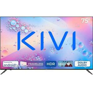 Televizor LED Kivi 190 cm (75inch) 75U760QB, Ultra HD 4K, Smart TV, WiFi imagine