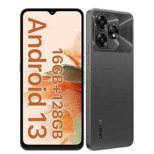 Telefon Mobil Umidigi A15C, Procesor Unisoc T606 Octa Core, IPS 6.7inch, 8GB RAM, 128GB Flash, Camera Tripla 48 + 8 + 5 MP, Wi-Fi, 4G, Dual Sim, Android (Gri) imagine