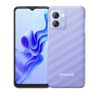 Telefon Mobil Doogee N50 Pro, Procesor Spreadtrum T606, IPS 6.52inch, 8GB RAM, 256GB Flash, Camera Duala 50 + 2MP, Wi-Fi, 4G, Dual Sim, Android (Violet) imagine