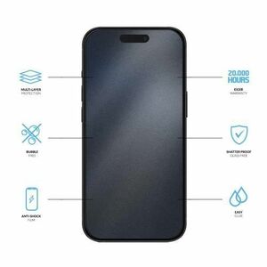 Folie Clear Triflex H.I.T Eiger pentru iPhone 16 Pro Max, Transparenta imagine