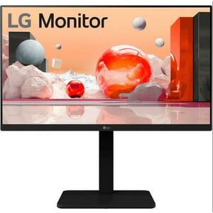 Monitor IPS LED LG 23.8inch 24BA450-B, Full HD (1920 x 1080), VGA, HDMI, DisplayPort, Boxe (Negru) imagine